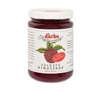 Confiture de framboises Darbo Extra passée à la pâte à tartiner 450g