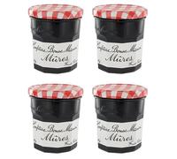 Confiture de Mûres, Recette Maison Authentique, Fruits Choisis, 370g, Lot de 4 Pots