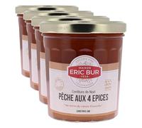 Confiture de noel 4 epices 370g eric bur (Lot de 4)