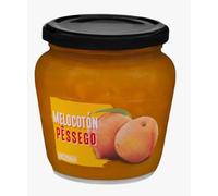 Confiture de pêche Hacendado Pot de 440 g, pack de 3