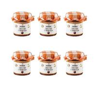 Confiture de tomates Regina Luisa Pantaleo, 6 pots de 150 g, 100% fabriqué en Italie, sans conservateurs, peu de calories, excellent avec les fromages affinés et les hamburgers