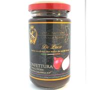 Confiture D'oignon Rouge De Tropea IGP De Luca,Tradition Ancienne,Pot En Verre 230g, Travaillé À La Confiture Fraîche 100% Italienne Fabriqué en Calabre