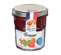 Confiture Extra Allégée Fraises Lucien Georgelin - Le Bocal de 320 g