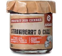 Confiture Fraise et Piment - 180g | Parfaite pour accompagner le fromage | Saveur unique | Accompagnement pour plateau de fromages | Confiture traditionnelle portugaise