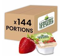 Confiture Le Berger des Fruits Fraise 20 gr - 144 barquettes
