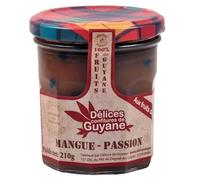 Confiture mangue passion Délices de Guyane 210g