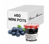 Confiture Myrtille Bonne Maman 30 gr - 60 mini pots en verre