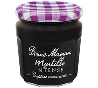 CONFITURE MYRTILLE INTENSE 335G, BONNE MAMAN, LOT DE 4
