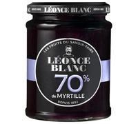CONFITURE MYRTILLES 70% 320G, LEONCE BLANC, LOT DE 3