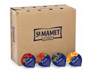 Confiture St Mamet du Languedoc Roussillon 5 Parfums 20 gr - 120 barquettes