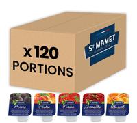 Confiture St Mamet du Languedoc Roussillon 5 Parfums 30 gr - 120 barquettes