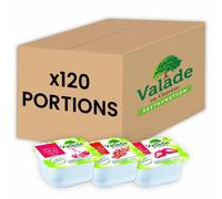 Confiture Valade Assortiment Fruits Rouges 30 gr - Cerise, Fraise, Groseille - 120 barquettes