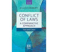 Conflict of Laws: A Comparative Approach; Text and Cases