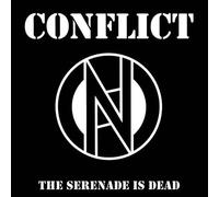 Conflict - The Serenade Is Dead - Black/White [7-Inch Single] Black, Colored Vinyl, White