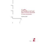 Conflits de l'oreille et de l'œil dans l'œuvre musicale L'écoute intériorisée - Matthieu Guillot - Publication Universite Provence - broché - Essai