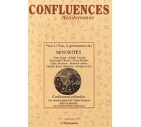 Confluences Méditerranée N° 4, Automne 1992 - Face À L'etat, La Permanence Des Minorités