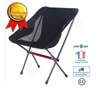 Confo® Chaise De Lune De Camping En Plein Air D'aluminium Chaise De Pêche Portable Chaise Pliante À Dossier Haut De Campi Multicolore