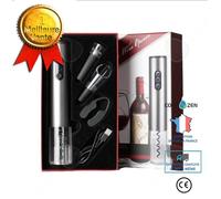 CONFO Coffret cadeau Tire-bouchon électrique à vin Ensemble de quatre tire-bouchons à vin à vin