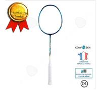 CONFO® Raquette de badminton tout carbone raquette adulte ultra-légère offensive single shot