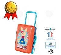 Confo® Valise De Maquillage Interactive Parent-Enfant Fille, Sèche-Cheveux À Ongles, Jouets De Boîte De Chariot, Cadeaux De Vacances