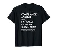 Conformance Advisor Definition Funny Audit Data internes T-Shirt
