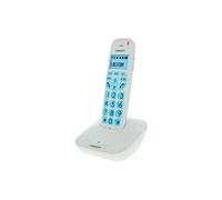 Logicom Téléphone fixe sans fil Confort 150 – DECT, ID d'appelant, sans répondeur – Blanc