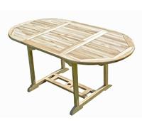 Confort & Loisirs Table de Jardin en Teck Solo 6/8 Places