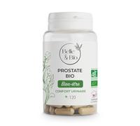 CONFORT MASCULIN & PROSTATE SAINE - Prostate Bio - Courge, Boldo & Ortie Bio certifiés Ecocert - 120 gélules - Cure 2 mois - Complément Alimentaire BELLE&BIO - Fabriqué en France