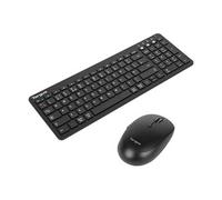 Confort multi-appareils de taille moyenne - Souris - antimicrobien - sans fil - 2.4 GHz, Bluetooth