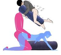 Confort Pad Flocage Oreillers pour Le Plaisir facié Gonflable Coussin de Bureau Inflatable mǎssǎge Device pour soutenir oreillers troués oreillers coussins lombaires coussins lombaires WEDshy13GE