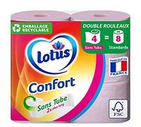 Confort - Papier toilette sans tube - 4 rouleaux = 8 x20