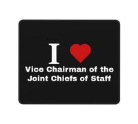 Confort Tapis de Gaming, I Love Le Vice-président du Personnel interarmées, Résistant à Usure Tapis de Bureau, Mouse Pad, 25X30cm, Ordinateur, PC, Bureau