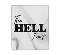 Confort Tapis de Souris Gaming, Bon Sang, Je ne Le Ferai Pas Gamer Mouse Pad Bords Cousus Tapis Souris pour Claviers Les capteurs de Jeu Souris