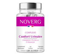Confort Urinaire Femmes Prévention Des Troubles Urinaires Protection De La Flore Intime Cranberry, Piloselle D-Mannose Vegan 60 Gélules Cure De 30 Jours Fabriqué En France