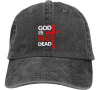 Confortable Casquette Baseball Dieu n'est Pas Mort Chapeau de Golf Classic Casquette de Camionneur pour Voyages Sport Sportive