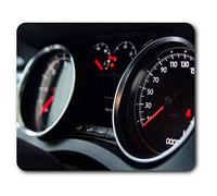 Confortable Tapis de Souris - Automobile Tableau de Bord de Voiture Conduire 23,5 x 19,6 cm (9,3 x 7,7 Pouces) pour Ordinateur et Portable, Bureau, Cadeaux, Base antidérapante - RM16876