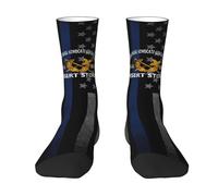 Confortables Homme Chaussettes, Corps des juges-avocats généraux de l'armée américaine, Tempête du désert, Socks Anti-Ampoules Chaussettes Courtes pour Handball Homme 40cm