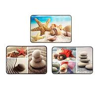 CONFORTIME - Tapis de Bain Ocean 40 x 60 cm - 3 modèles Assortis