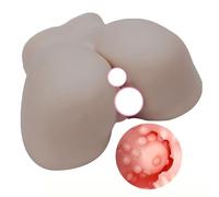 Confozen Appareil de Stimulation, Usage Manuel, Blanc, TPE Doux, Modèle LCC-Confozen-149, Double Canal, 20 x 20 x 6 cm