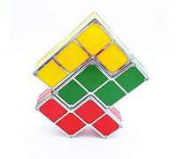 Confozen Lampe Tétris LED Empilable, Veilleuse Puzzle 3D, 7 Couleurs, Plastique, Tactile, Décoration Gaming et Bureau, Prise Secteur