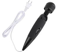 Confozen Vibromasseur Double Stimulation, Unisexe, Noir, Silicone Médical/Métal, Modèle Lcc-vib14, Rechargeable, 5 Vitesses, Instructions de Nettoyage Incluses