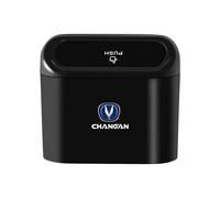 Confrontal-Poubelle À Pression Carrée En Abs,Poubelle Intérieure Automatique,Accessoires De Voiture,Changan Cs75,Cs35,Cs15,Cs95,Raeton Cx70 - Type Black