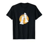 Confrontation King and Queen T-Shirt Graphique avec Valeur, Homme, Noir, S