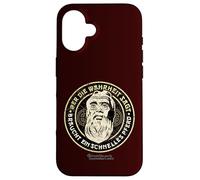 Confucius Inscription en Allemand « Wer Die Wahrheit SAGT Konfucius » Coque pour iPhone 16