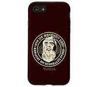 Confucius Inscription en Allemand « Wer Die Wahrheit SAGT Konfucius » Coque pour iPhone SE (2020) / 7/8