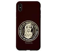 Confucius Inscription en Allemand « Wer Die Wahrheit SAGT Konfucius » Coque pour iPhone XS Max