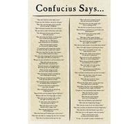 Confucius Says - 61x91,5 cm - AFFICHE / POSTER G