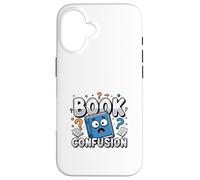 Confused Study Mood Academic Humour Design Coque pour iPhone 16