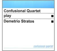 Confusional Quartet - Play Demetrio Stratos