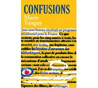 Confusions - Marie Tanguy - Lattes - broché - Roman